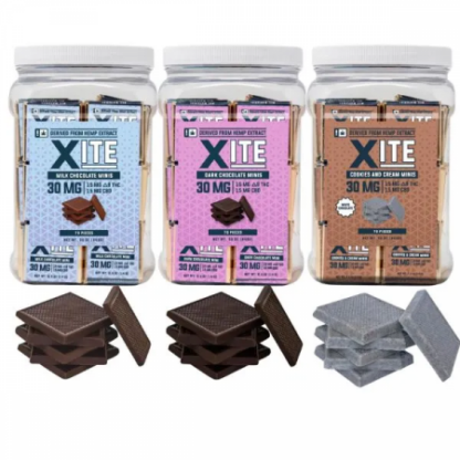 Xite mini chocolate bars (70ct Case)
