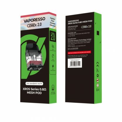 Vaporesso XROS Series 2ml Replacement Pods - Image 4