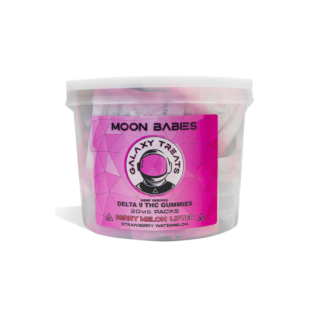 Galaxy Treats Moon Babies D9 Gummies Bucket