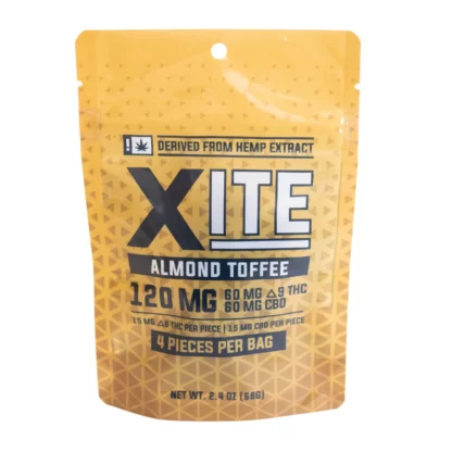 Xite D9 Almond Toffee 4pk