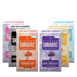 diamond shruumz Microdosing chocolate bar