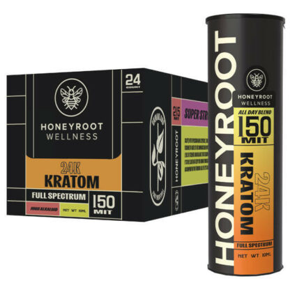 Honeyroot Kratom Shot 10MIT High Alkaloid 24ct - Image 2