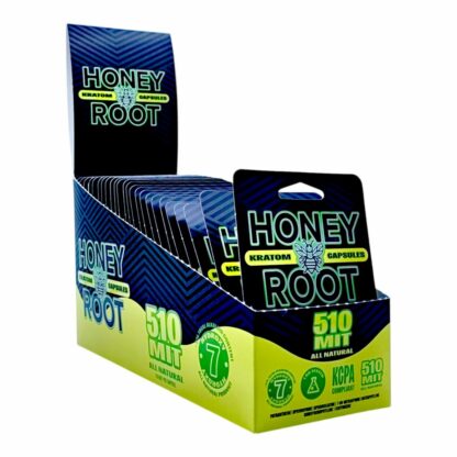 Honeyroot Kratom Capsules 25pk - Image 4