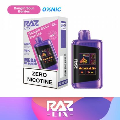 RAZ LTX 25K Disposable 0mg (Display box of 5) - Image 2