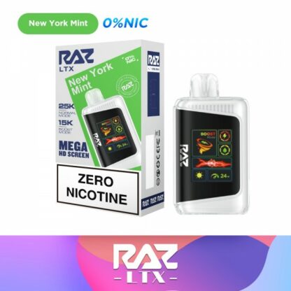 RAZ LTX 25K Disposable 0mg (Display box of 5) - Image 4
